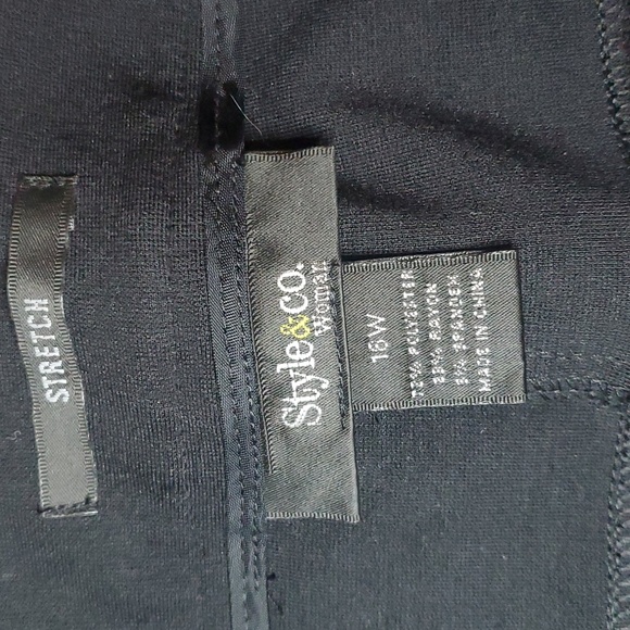 Style & Co Barely Boot Pants - Picture 3 of 7